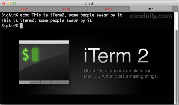 mac iterm2